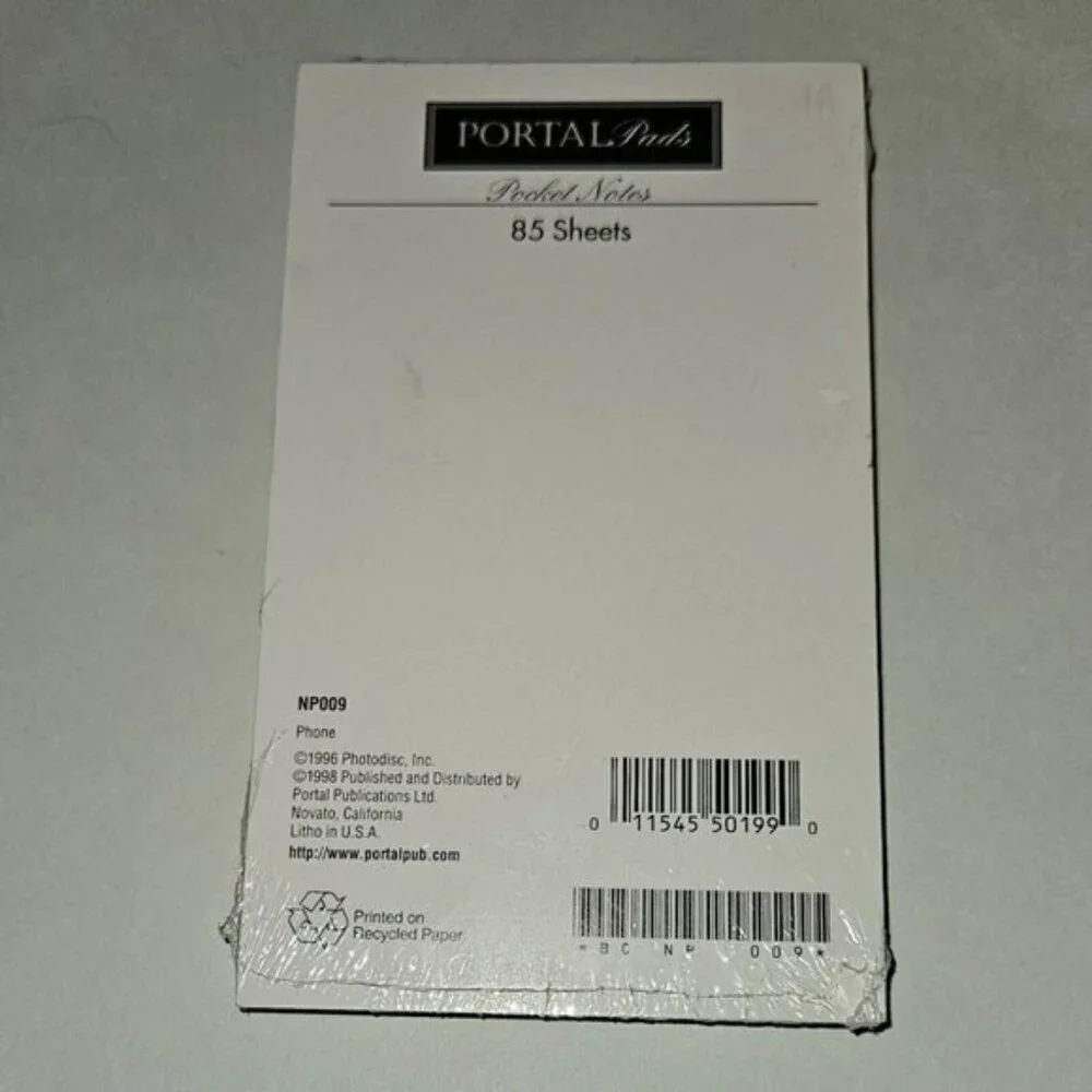 2 VTG Another Important Call Note Notepad Message 85 Sheets Blah Blah NEW SEALED